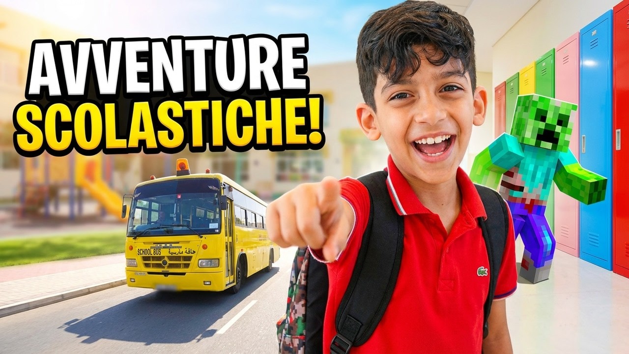 Le avventure di Jason e Alex sullo scuolabus | Jason Vlogs Italia - Compilation
