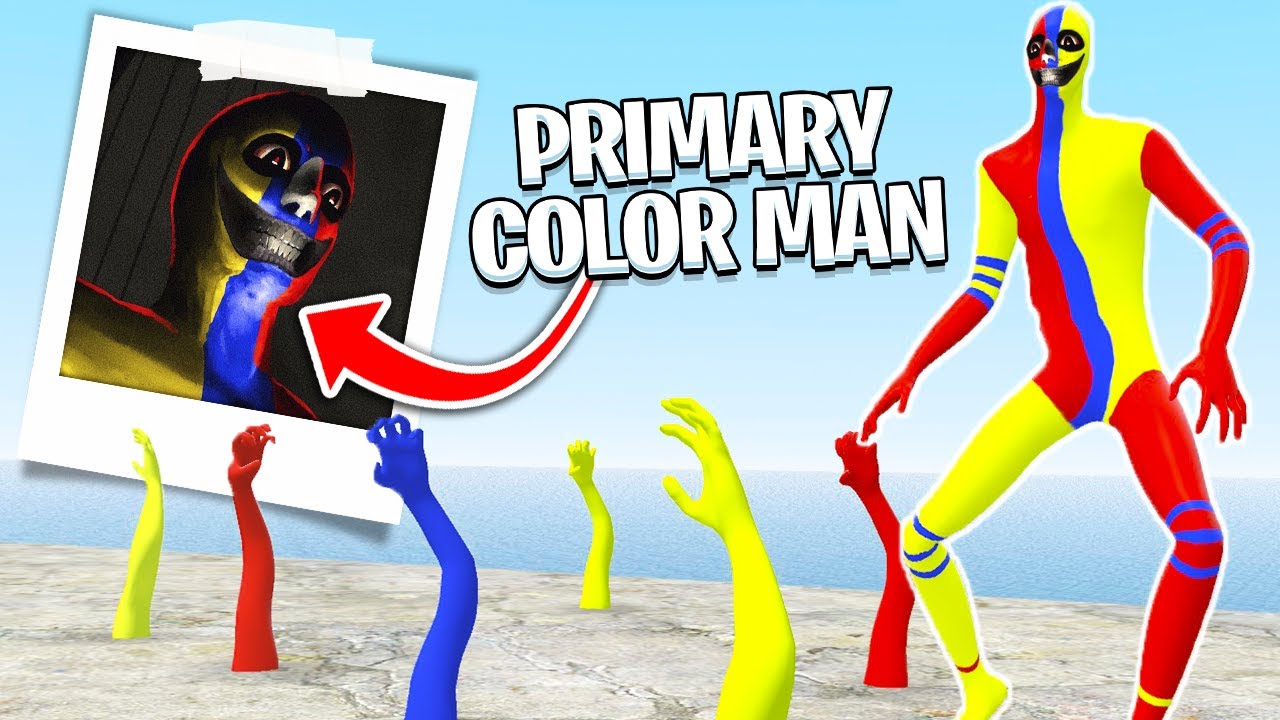 PRIMARY COLOR MAN *New Leovincible Creature* (Garry's Mod)