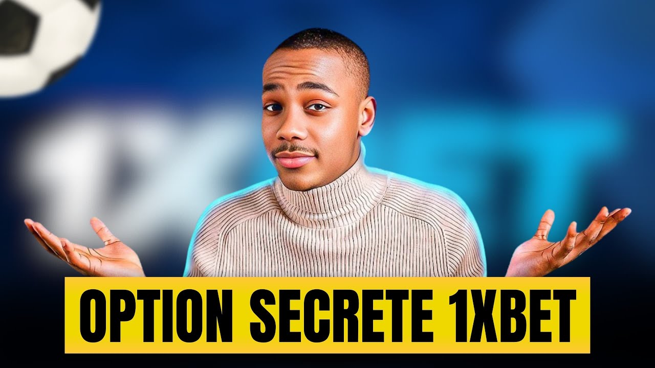 VOICI UNE OPTION DISPONIBLE SUR 1XBET QUE BEAUCOUP NE VEULENT PAS QUE VOUS DÉCOUVRIEZ 😱