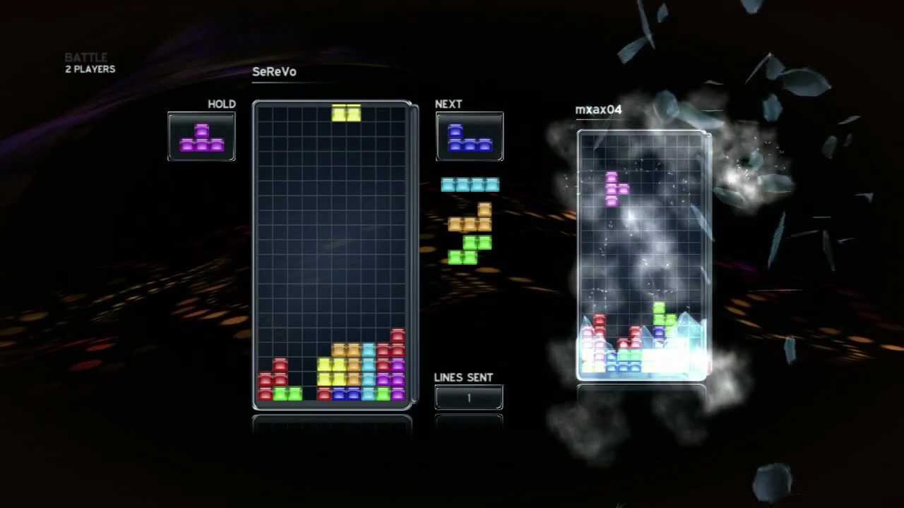 Tetris - SeReVo vs Mxax04 - Online battle