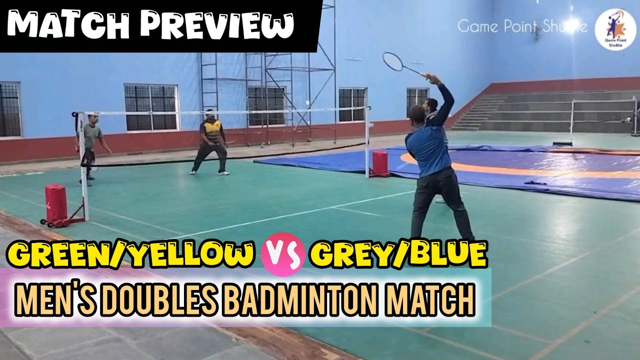 🔥बड़े भाइयों से बहुत कुछ सीखने को मिला 🏸Men's Doubles🏸 #badminton #match  #game #sports #smash #drop