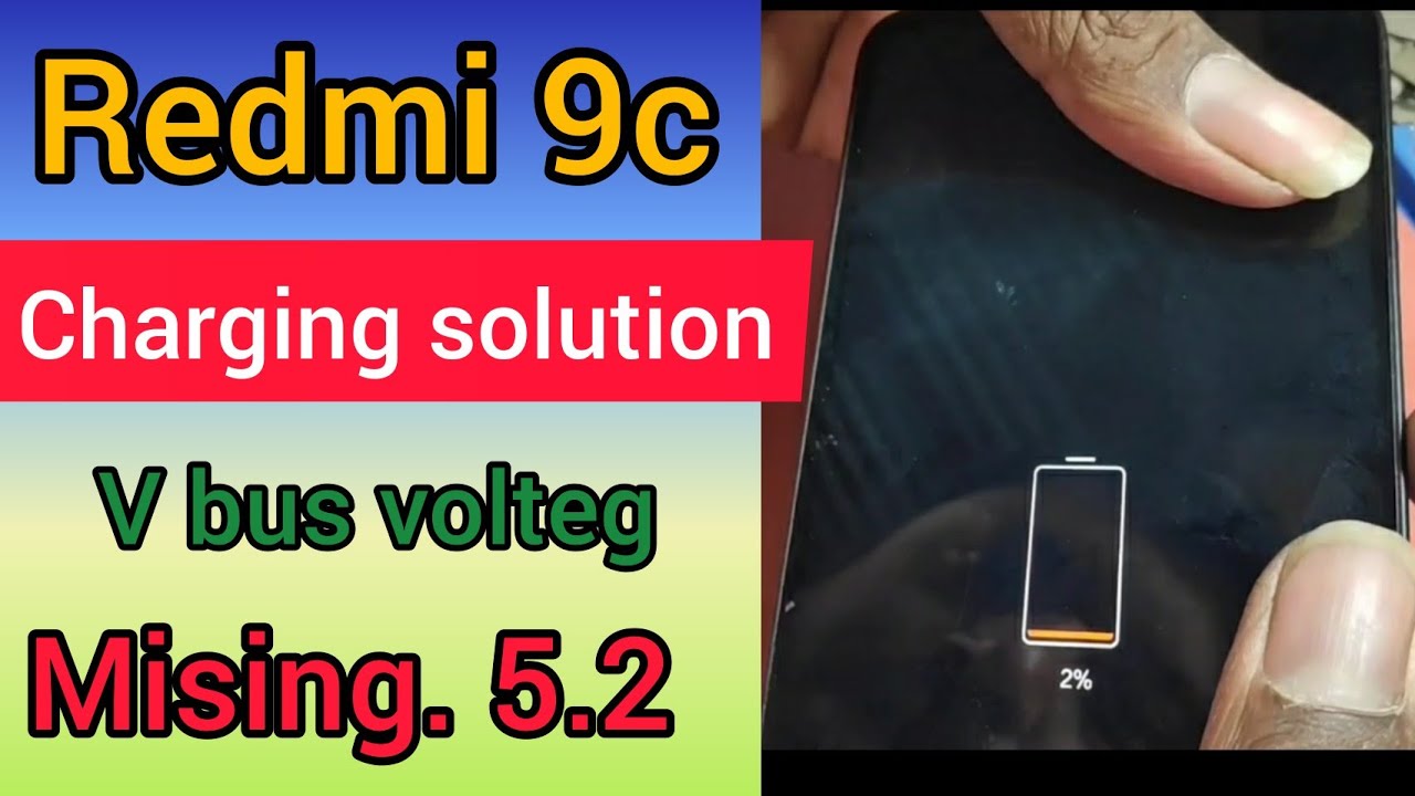 Redmi 9c charging problem solution||charging not show