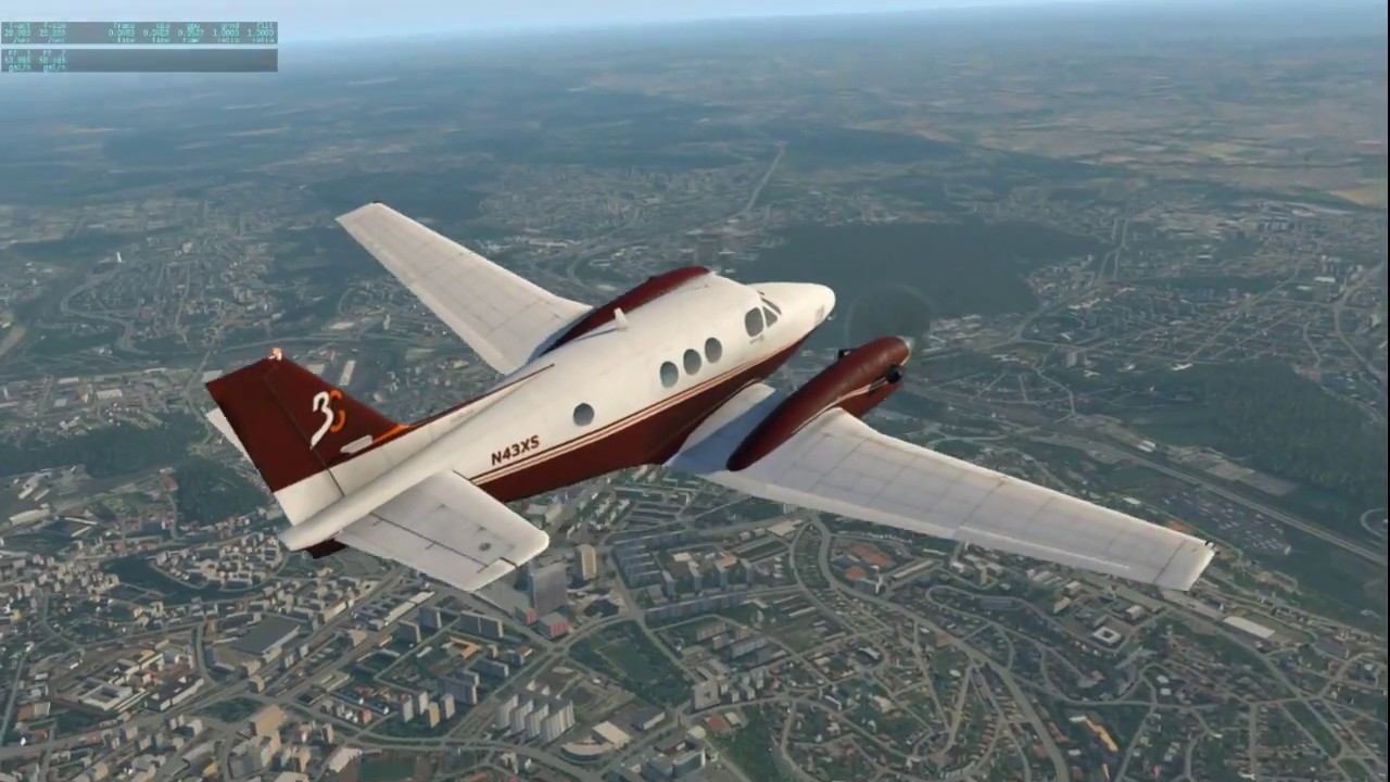 X-Plane 11 amazing Scenery Praha (Prague) ZL19