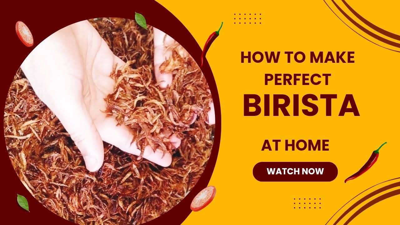 Birista( fried onion)at home/परफेक्ट बिरिस्ता घर पर कैसे बनाएं