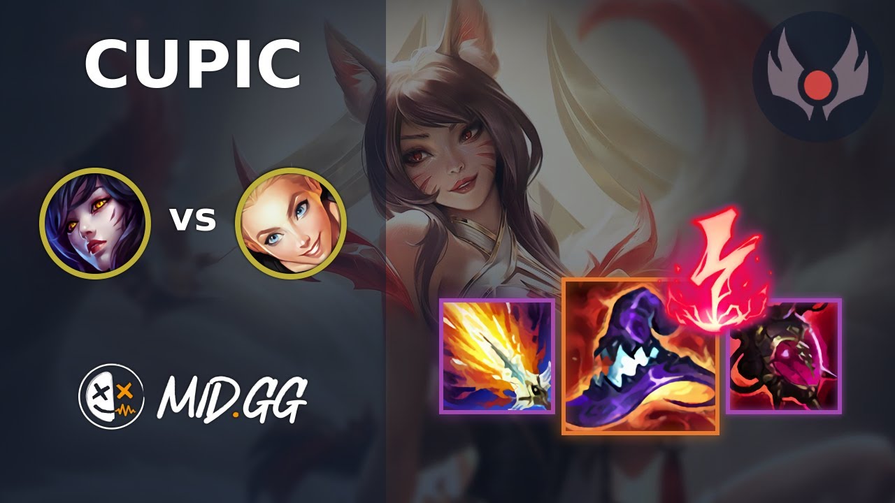 MID.GG: [ Cupic ] Ahri BOT vs Lux | NA GRANDMASTER | LOL Season 2025
