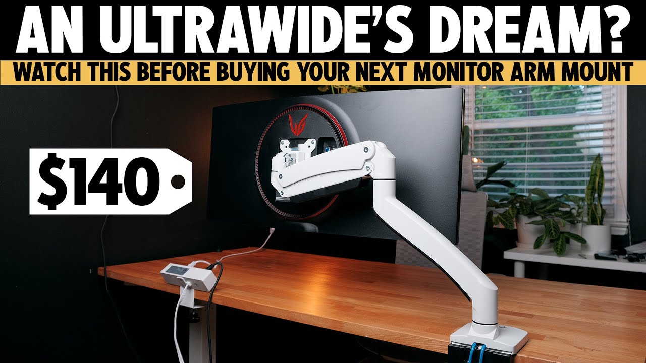 ЛУЧШИЙ кронштейн для ультрашироких мониторов? AVLT Monitor Arm with LG 34GP83A-B