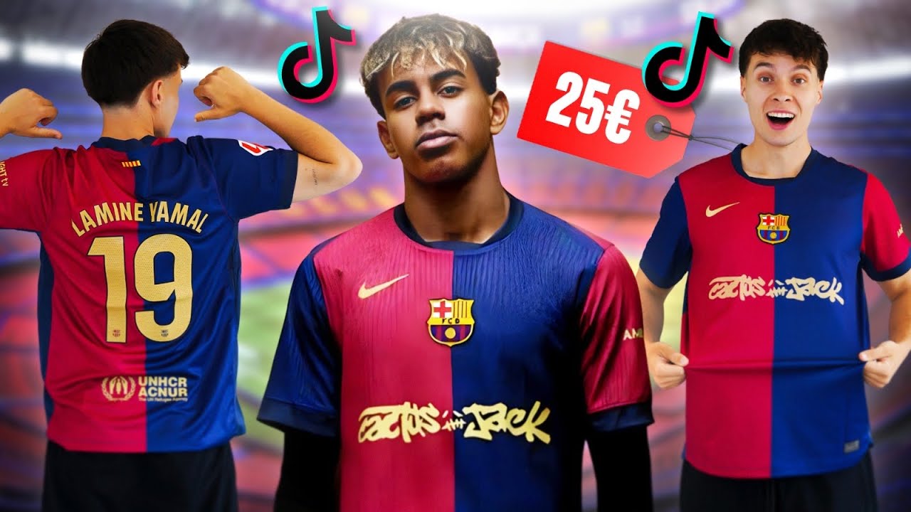 Yamal Trikot für 20€?! Wir testen FAKE Trikots von TikTok