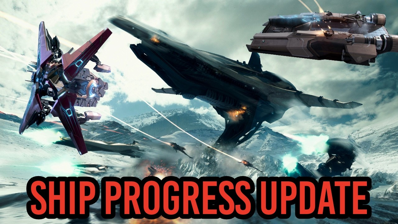Star Citizen Ship Progress - Railen Revealed, Merchantman, Liberator & Galaxy Update!