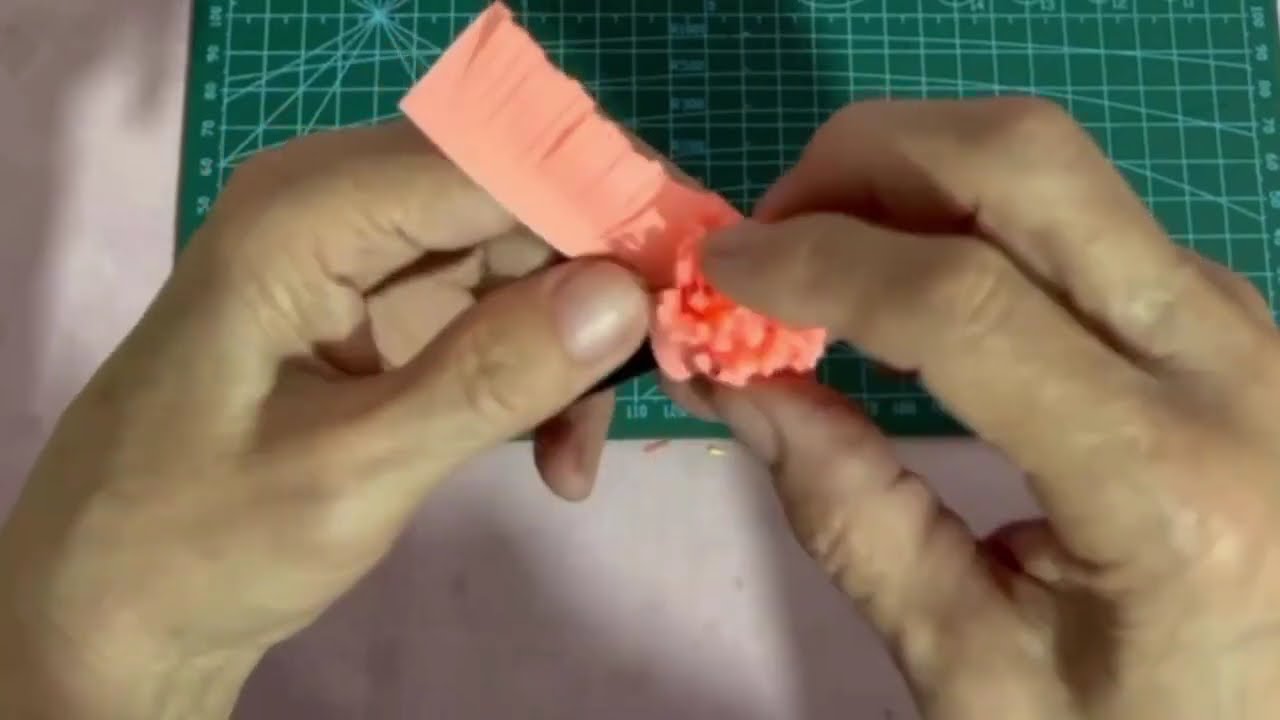 Flower Bouquet Making with Paper 💐