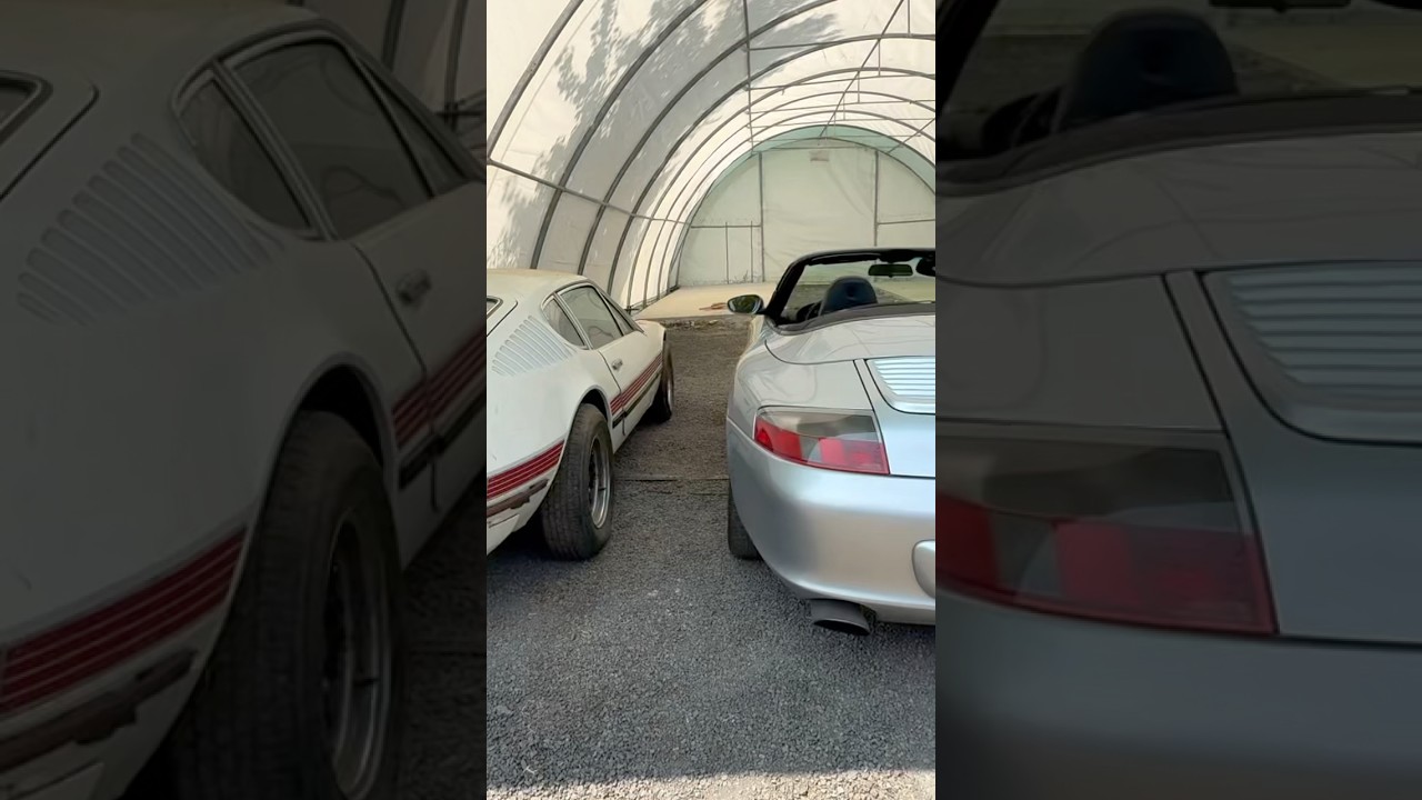 1972 VW SP2 vs 2002 Porsche 996 #Brazil #Germany