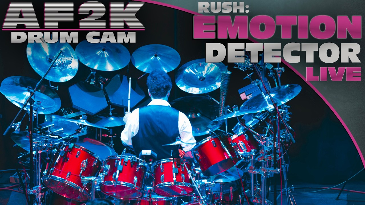 AF2K Drum Cam - Emotion Detector by Rush (Live at Flying Monkey)