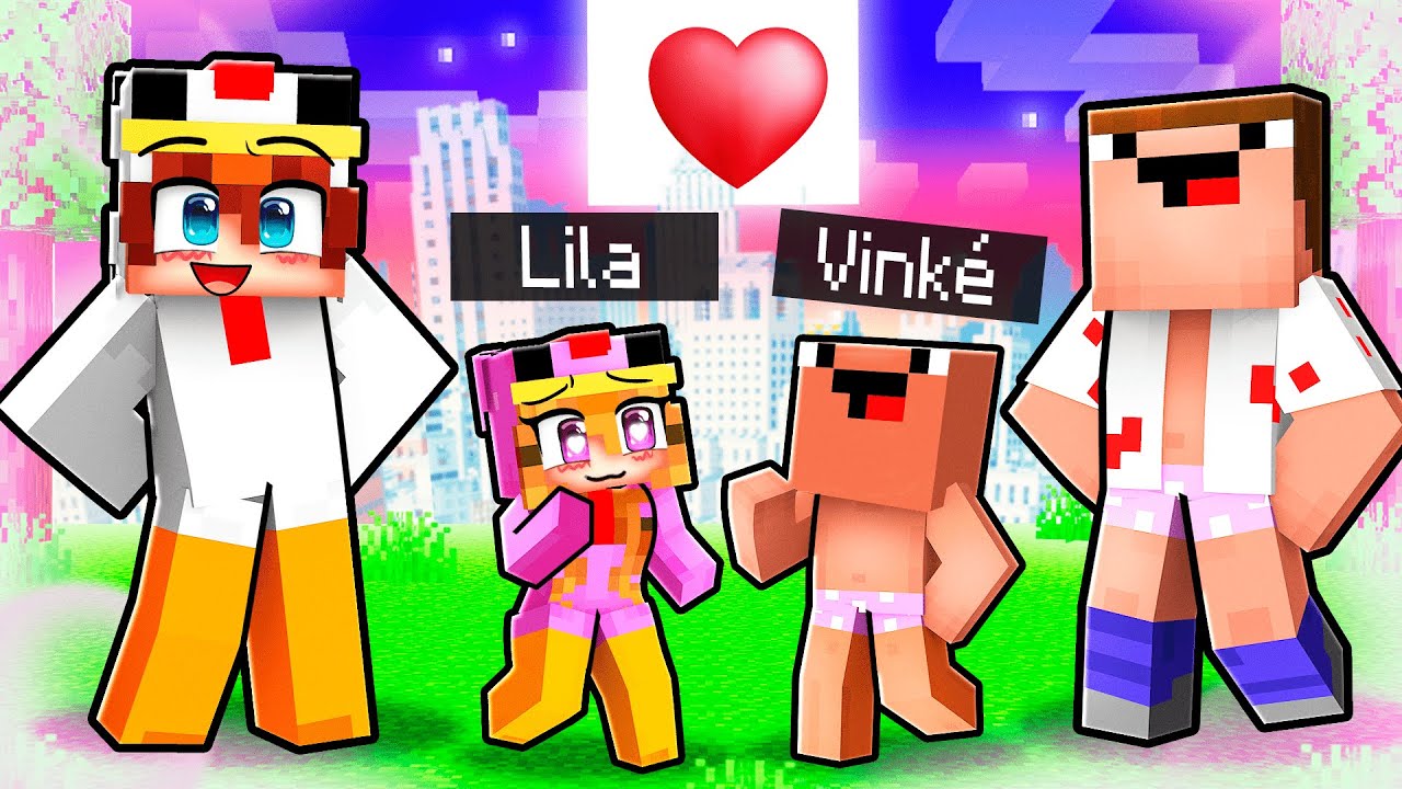 le Fils de KEVIN Crush sur mon Enfant sur Minecraft !