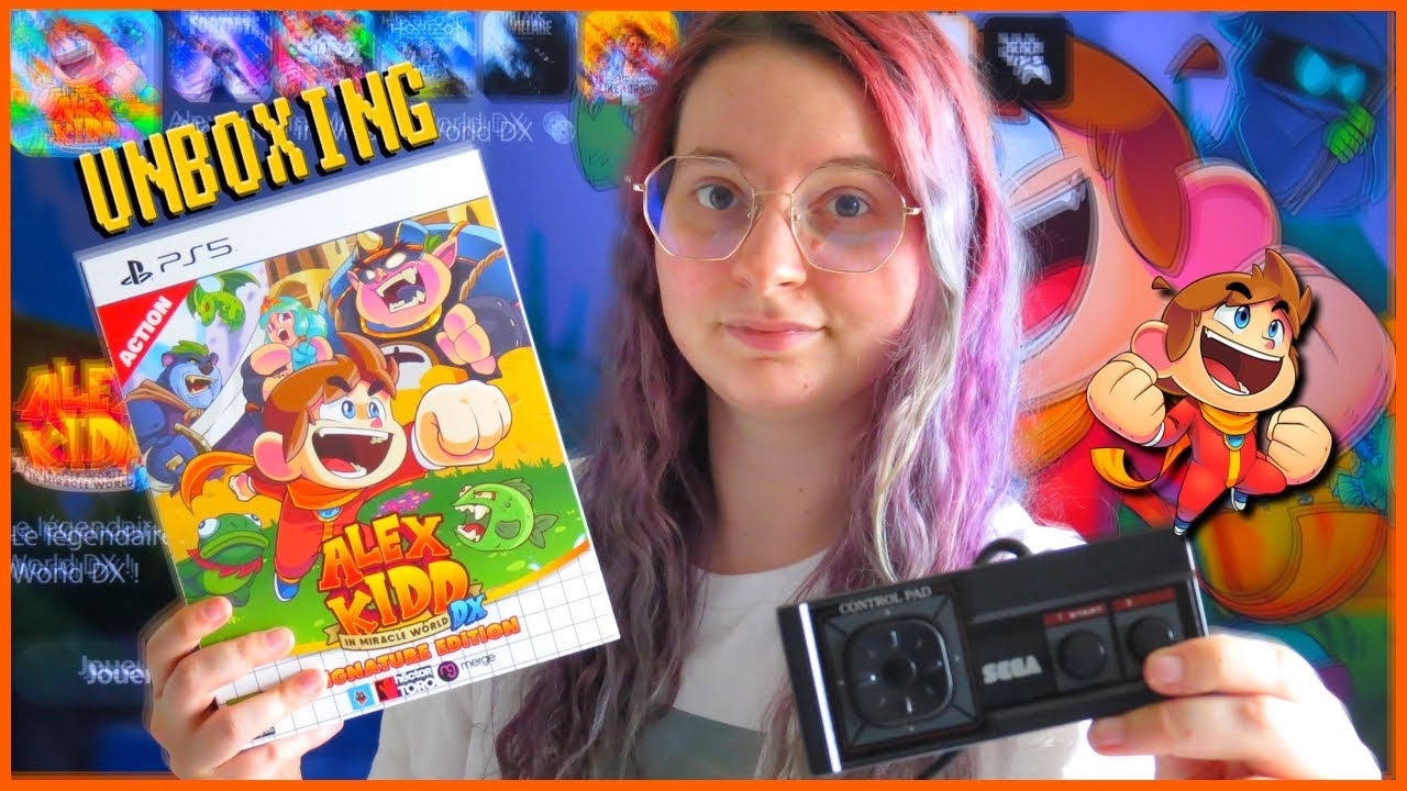 {UNBOXING} ALEX KIDD IN MIRACLE WORLD DX - EDITION SIGNATURE PS5