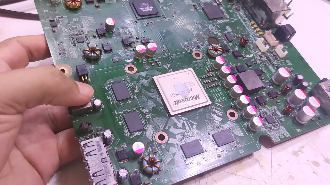 Xbox 360-V08 Luz vermelha erro 0100! E um NÃO! Cliente não autorizou, Achou caro! Assista até o fim.