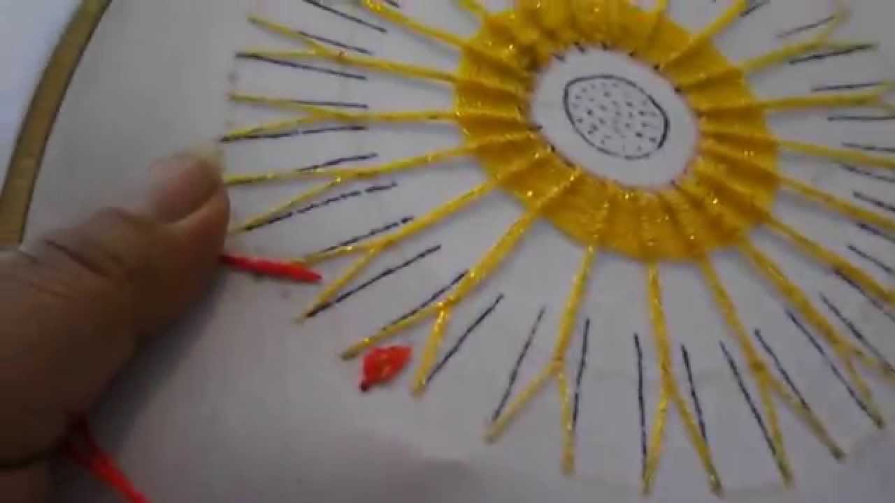 puntada fantasia flor de sol 2