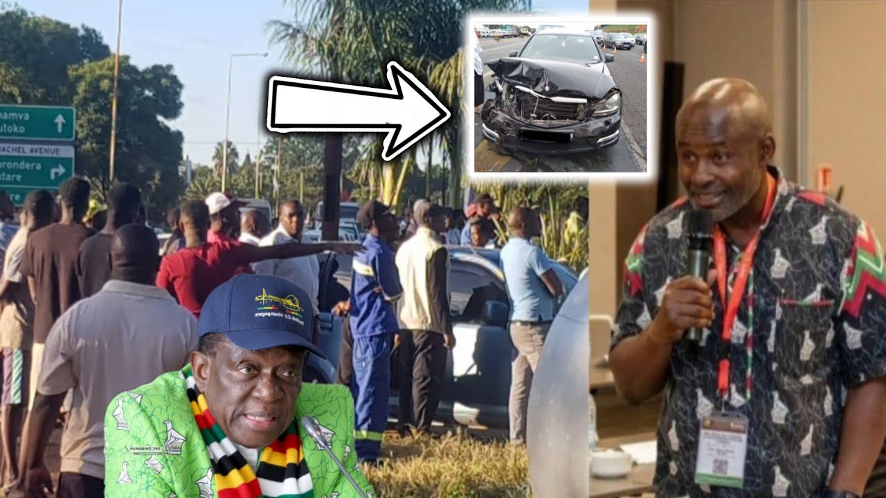 ✅BREAKING: Temba Mliswa Involved in Serious Road Traffic Accident in Harare
