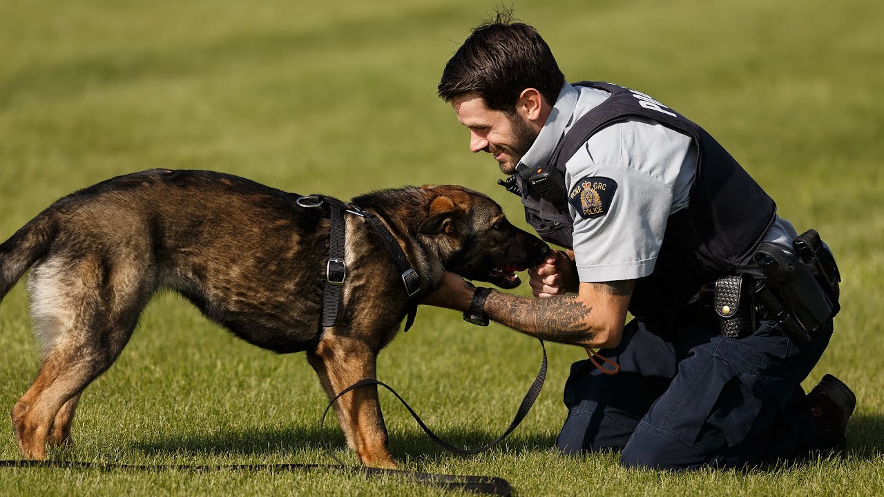 RCMP dogs and handlers forge close bond to catch criminals