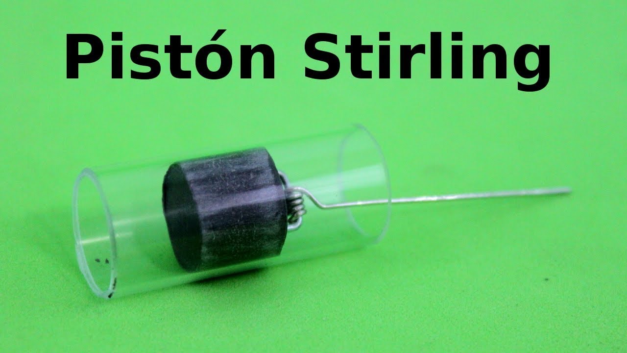 Cómo Hacer un Pistón - Cilindro para Motor Stirling