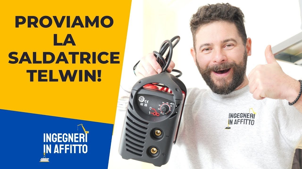 Proviamo la saldatrice Telwin Force 165 Saldatrice Inverter!