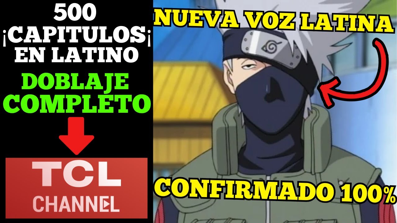 ¡NUEVA VOZ DE KAKASHI EN LATINO! Doblaje Latino COMPLETO 2025  