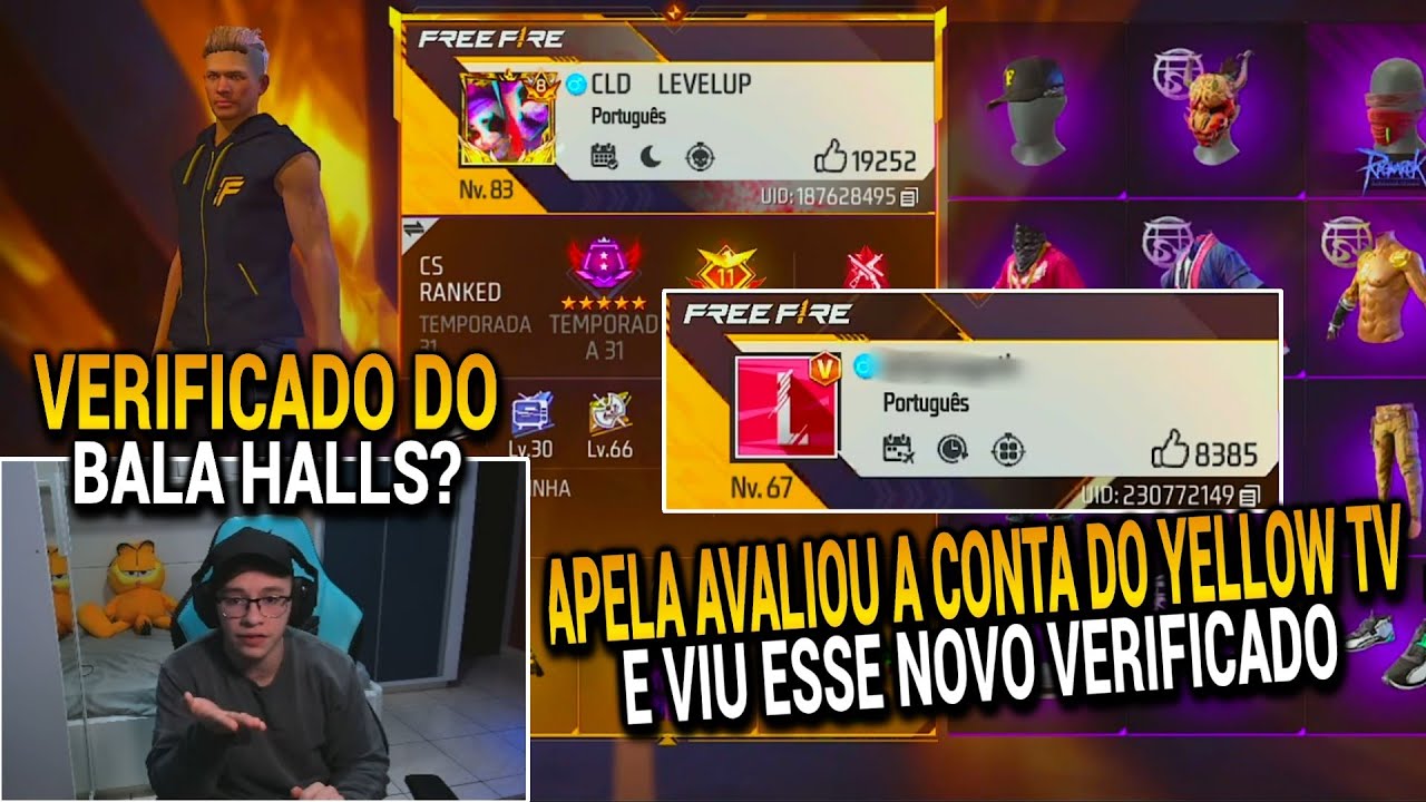REAÇÃO DO APELAPATO AVALIAR A CONTA DO YELLOW TV E VER ESSE NOVO VERIFICADO!!