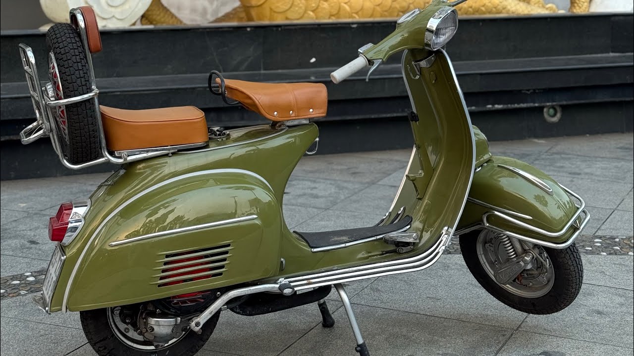 vespa sprint. Biển số Sài Gòn 