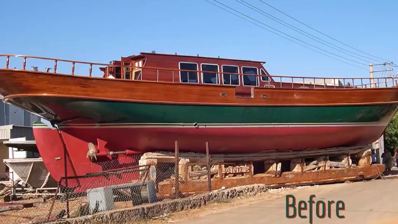 Agantur Shipyard - Faralina (Before & After)