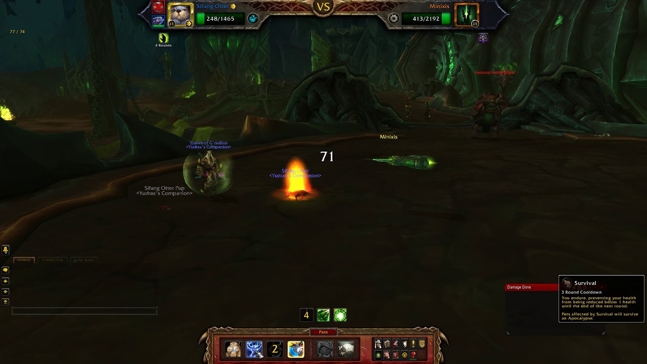 WOW - Pet Battle - Minixis - Full Aquatic Team