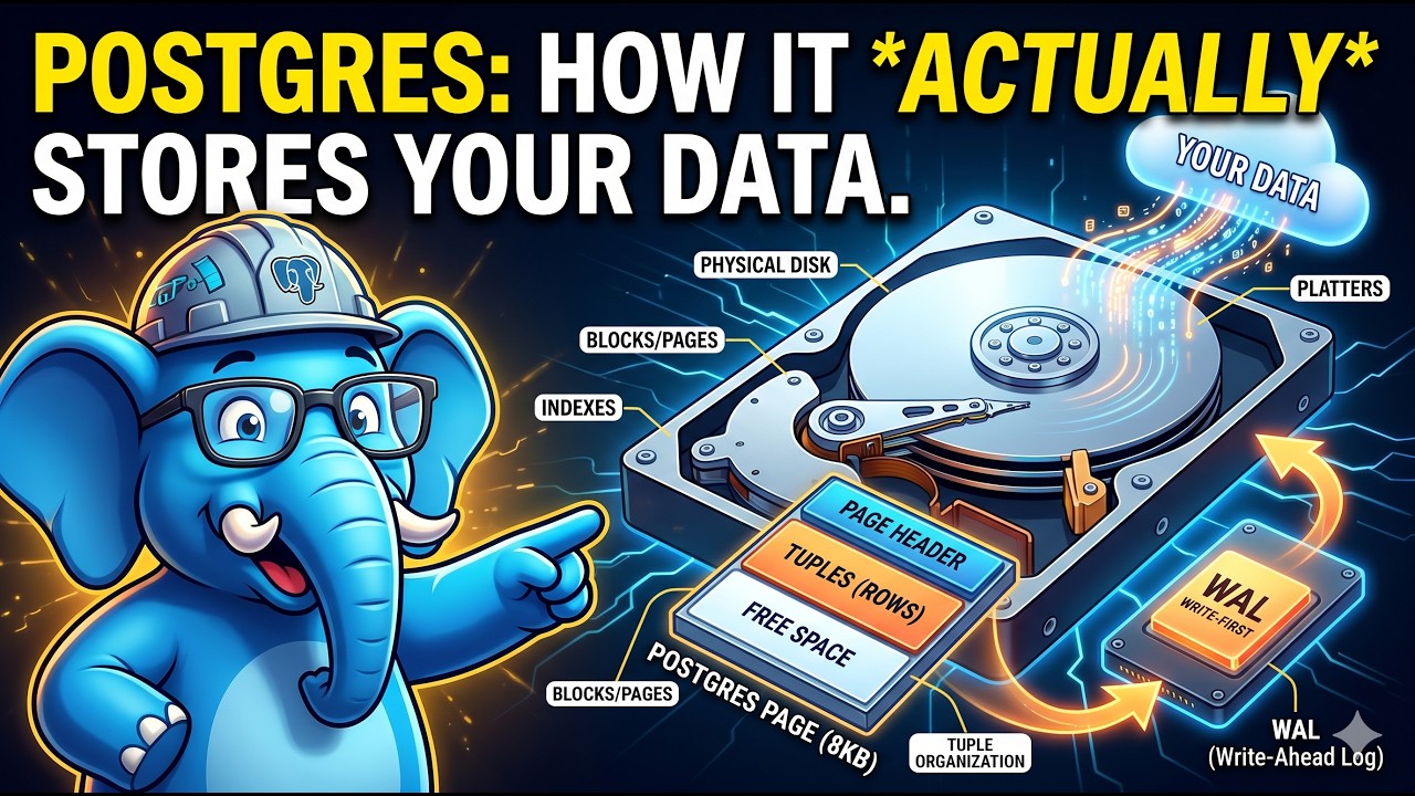 How Postgres Actually Stores Your Data on Disk