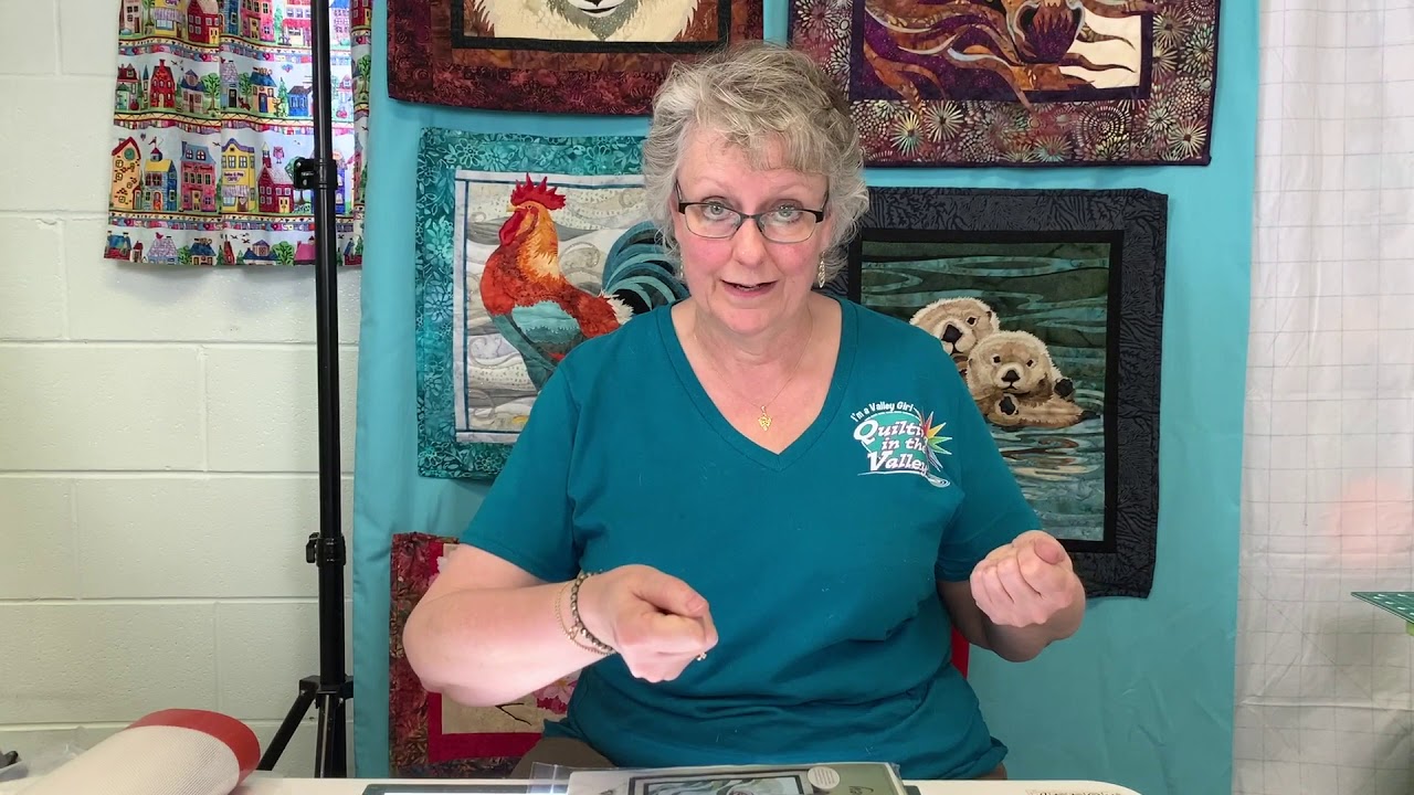QITV and Our Raw Edged Applique Tutorial
