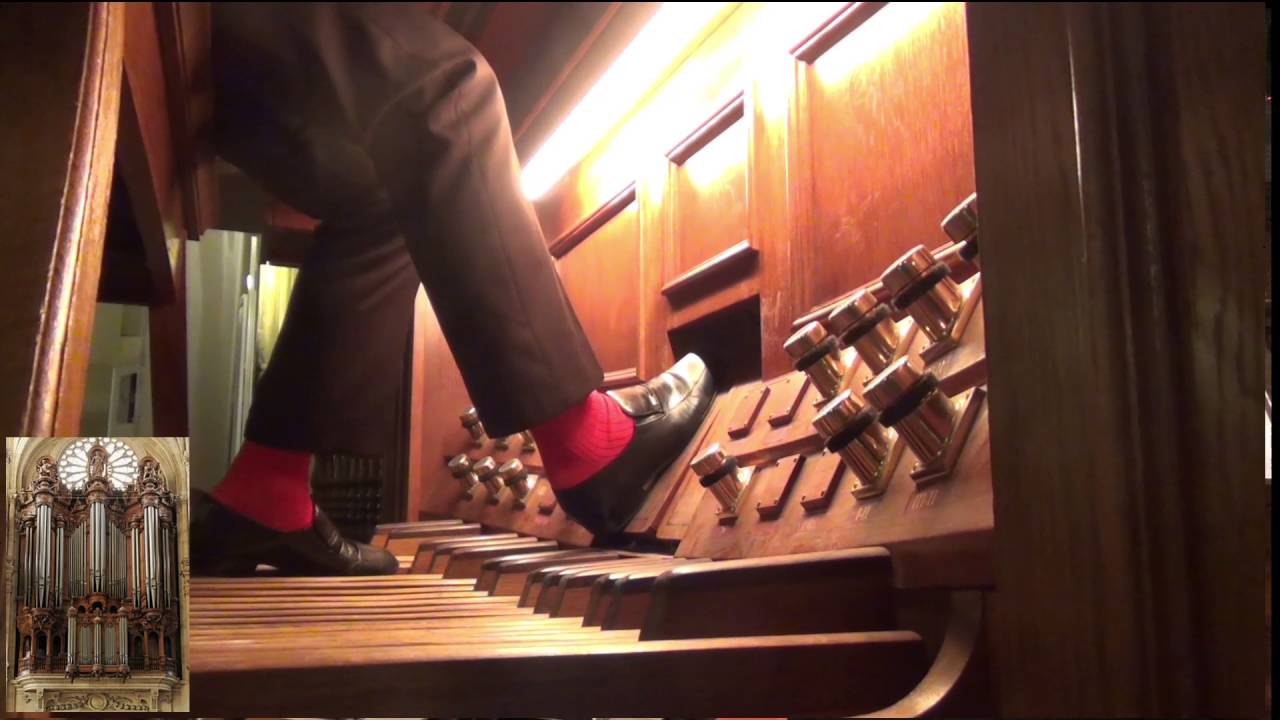Vierne Final (Symphonie I) - Baptiste-Florian Marle-Ouvrard à l'orgue de l'église St Eustache, Paris