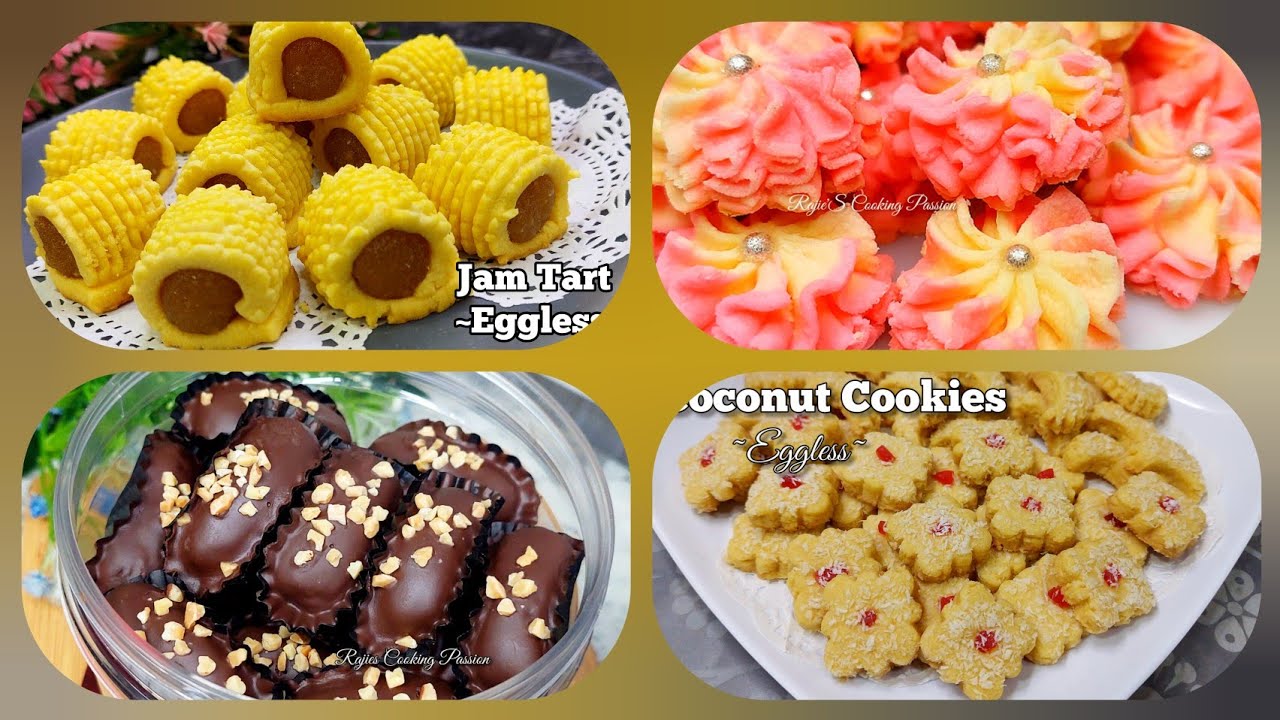 4 Biskut Raya Mudah & Sedap 2026 | Simple Hari Raya Recipes 🍪✨