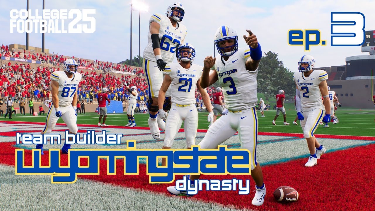 We FINALLY Dropped Our Starting QB! | College Football 25 Team Builder Dynasty | WSU Bison | Ep. 3