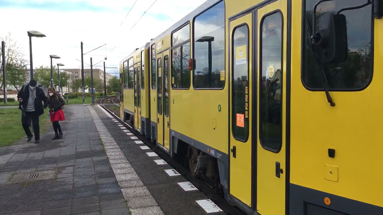 Mitfahrt Max Hermann Straße—Ahrensfelde/Stadtgrenze (Tatra KT4Dmod) (Linie M8)