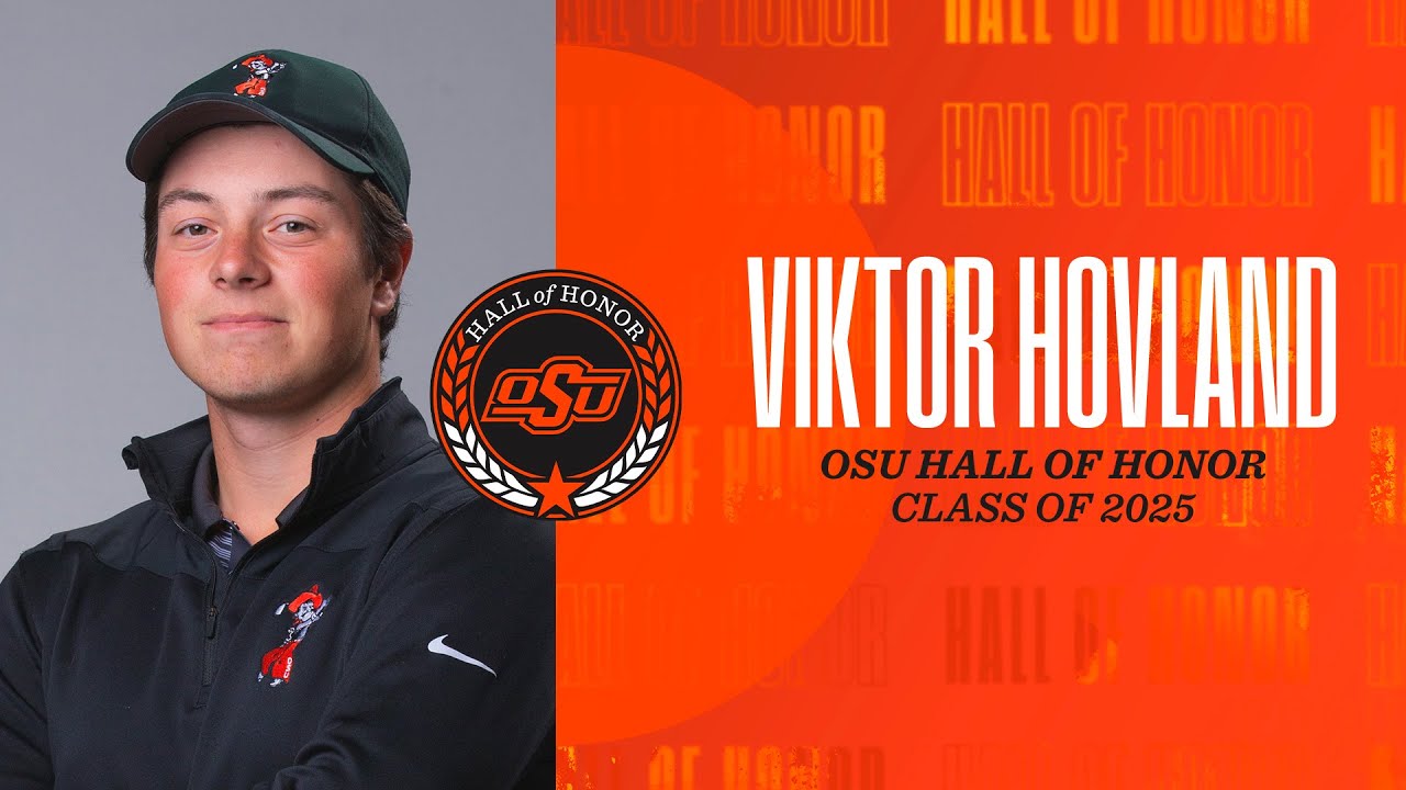 Viktor Hovland - Oklahoma State Hall of Honor 2025