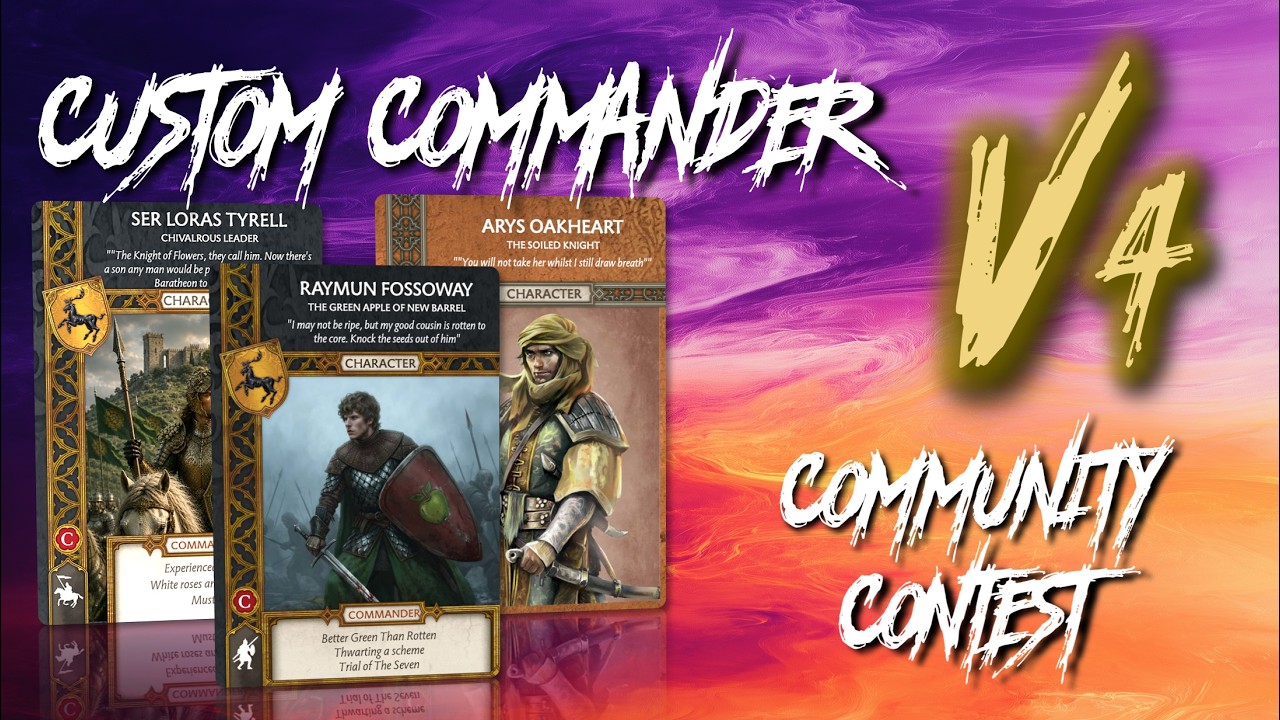 Your Next Commander? Vol. 4 Contest Winners + A Secret Reveal! | ASOIAF