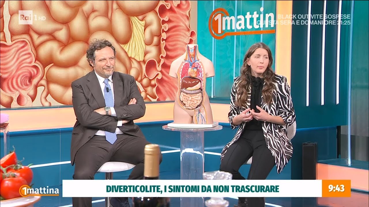 Diverticoli, diffusi soprattutto dopo i 50 anni - Unomattina 23/01/2023