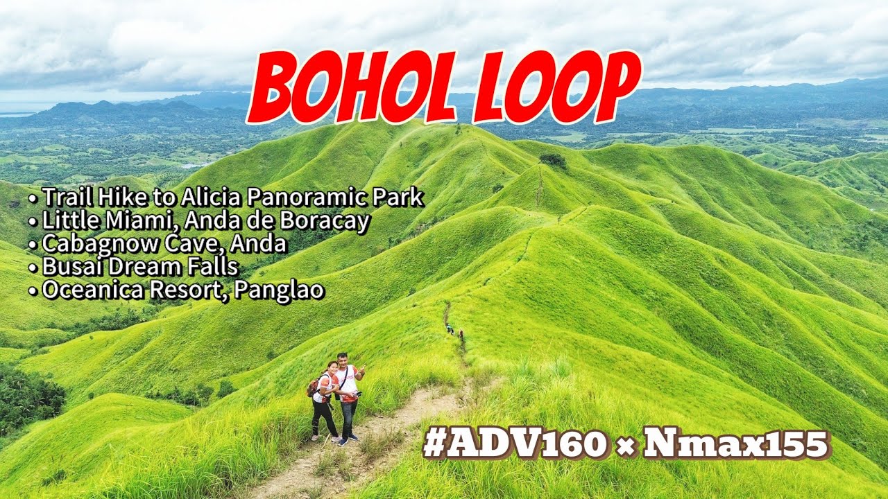 Trail Hike to Alicia Panoramic Park | Anda de Boracay | Oceanica Resort Panglao | Bohol Loop
