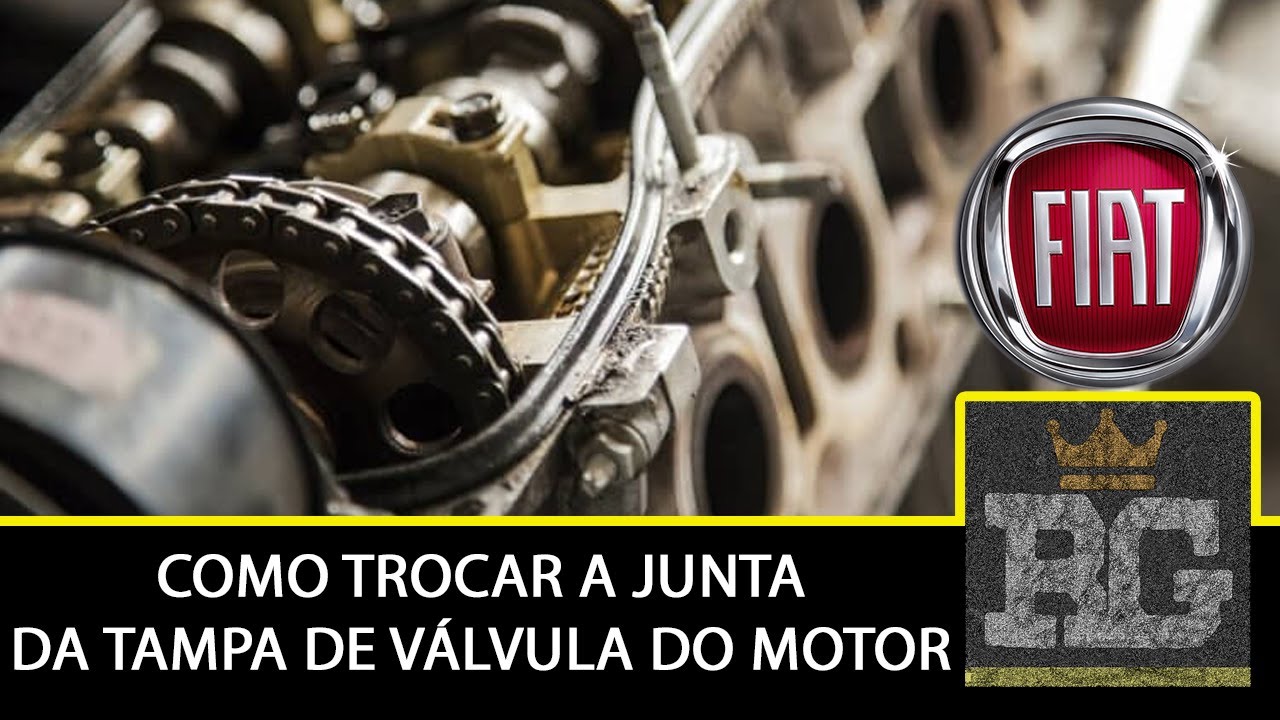 COMO TROCAR JUNTA DA TAMPA DE VÁLVULA DO GRAND SIENA - O REI DOS GATILHOS