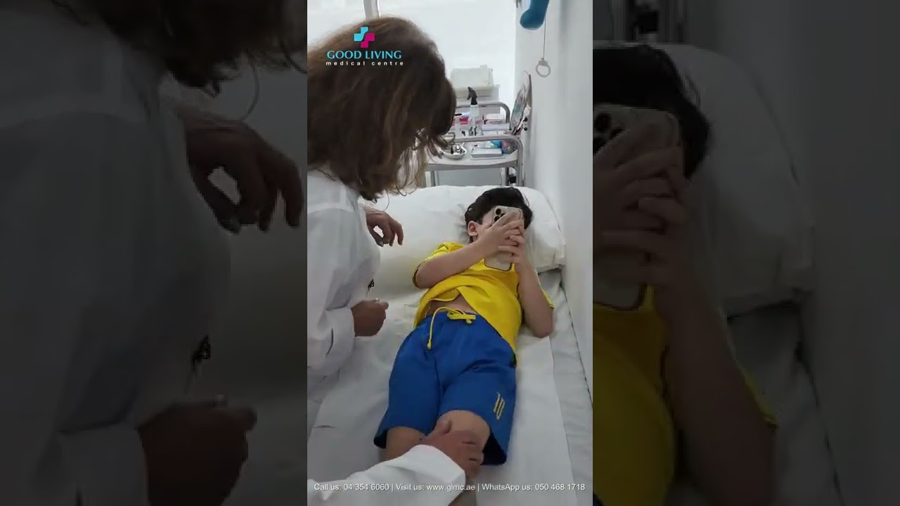 His influenza test was completed within a short period of time and the results were negative.
