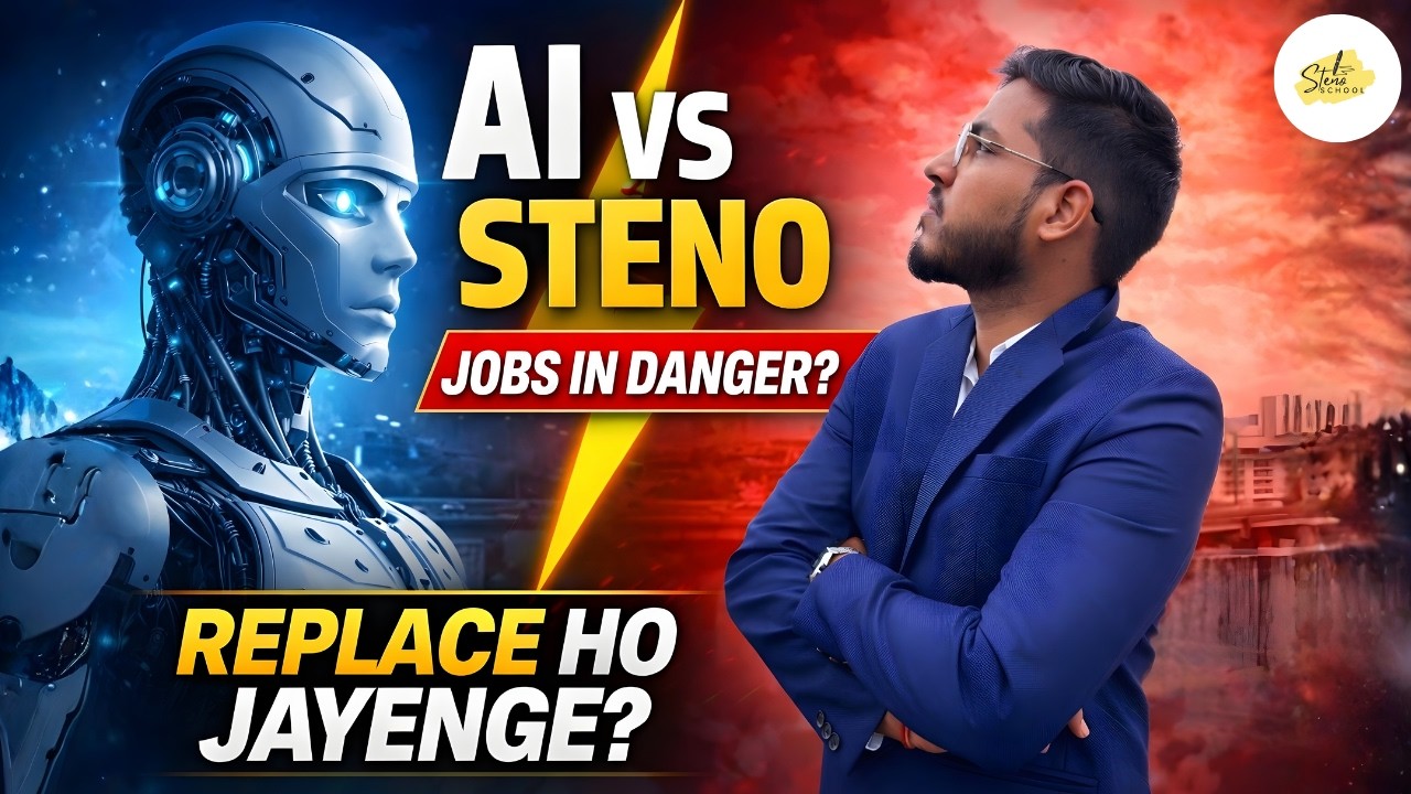 AI vs Stenographers – Kya SSC Steno Jobs Khatre Mein Hain?