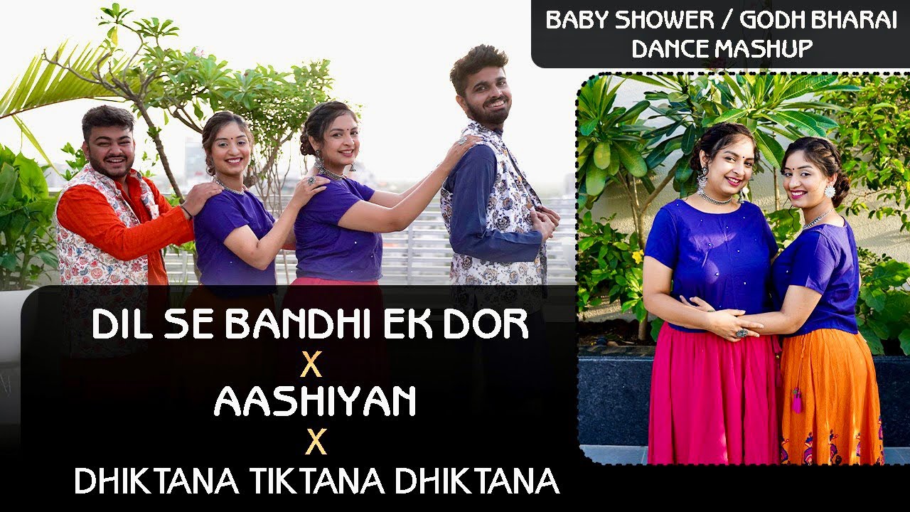 Baby Shower Dance | Dil Se Bandhi Ek Dor X Aashiyan X Dhiktana | Easy Steps