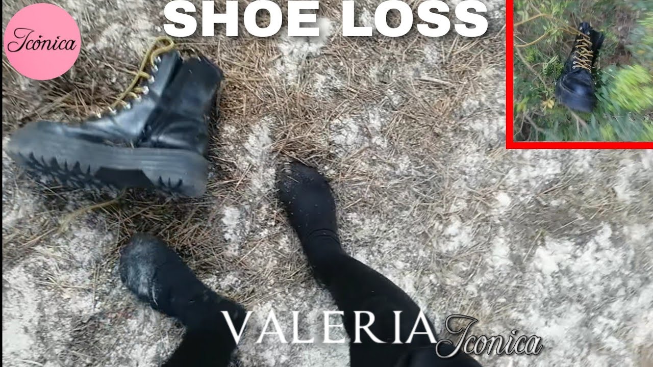 🥀SHOE LOSS from Valeria in BOOTS & BLACK PANTYHOSE // Tirar zapatos(botas y medias) |Valeria Icónica