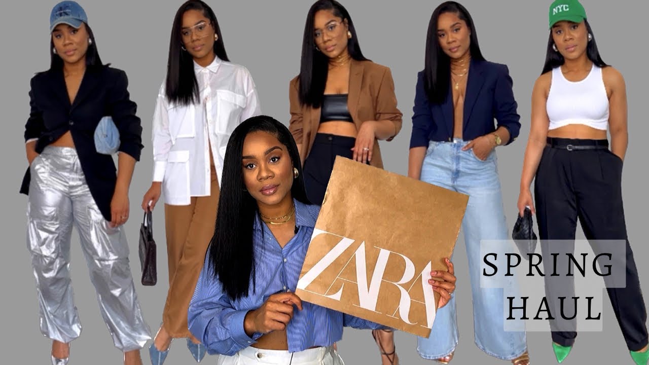 🚨Spring Zara TryOn Haul 2023 ft 7 MUST HAVE Zara Spring & Summer Pieces