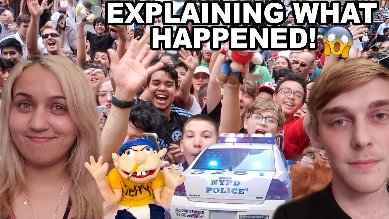 DID WE GET ARRESTED AT SML JEFFY-CON?! (Fan Meet Up)