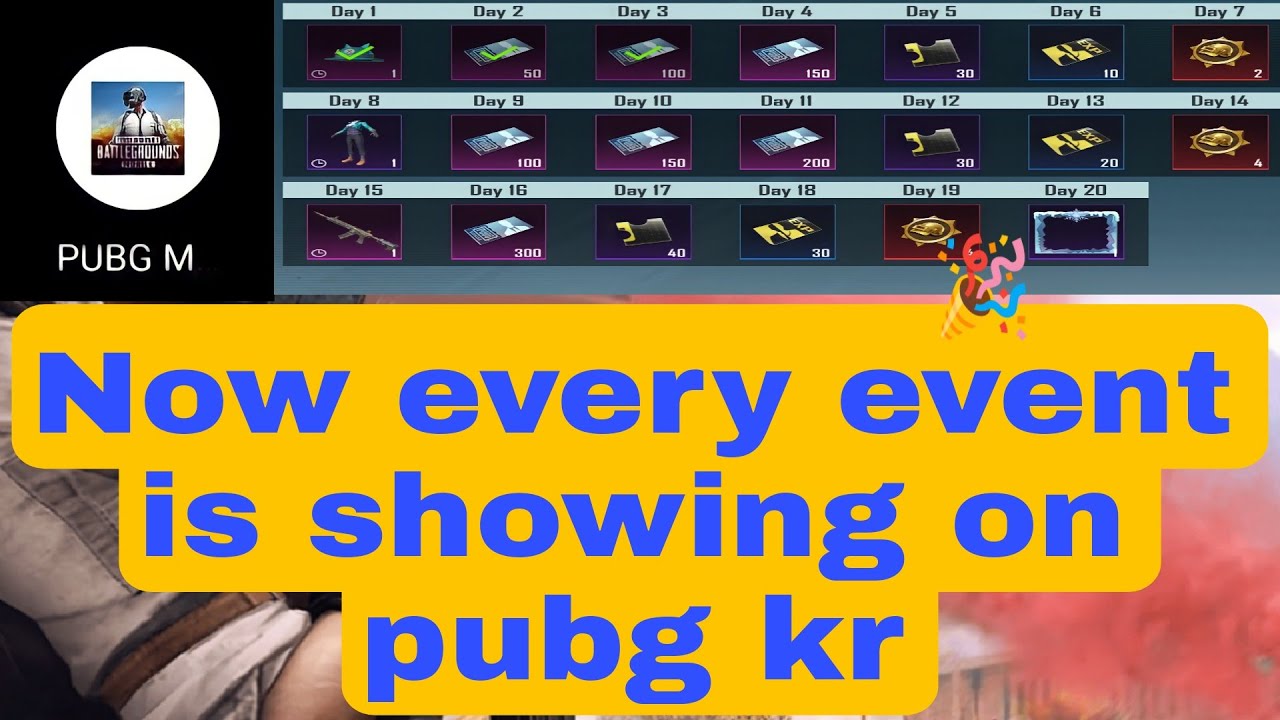 How to enable Pubg kr events / Change country / New events not showing problem solved