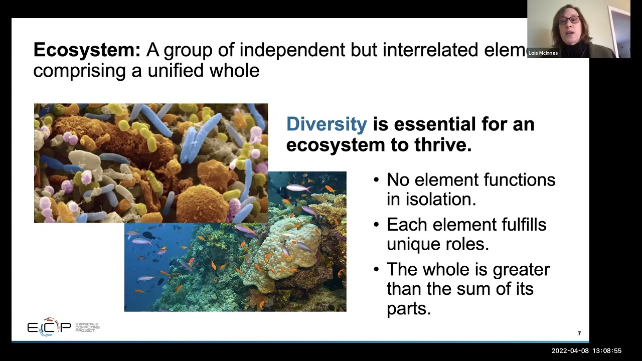 Lois Curfman McInnes: Scientific software ecosystems and communities | IACS Distinguished Lecturer