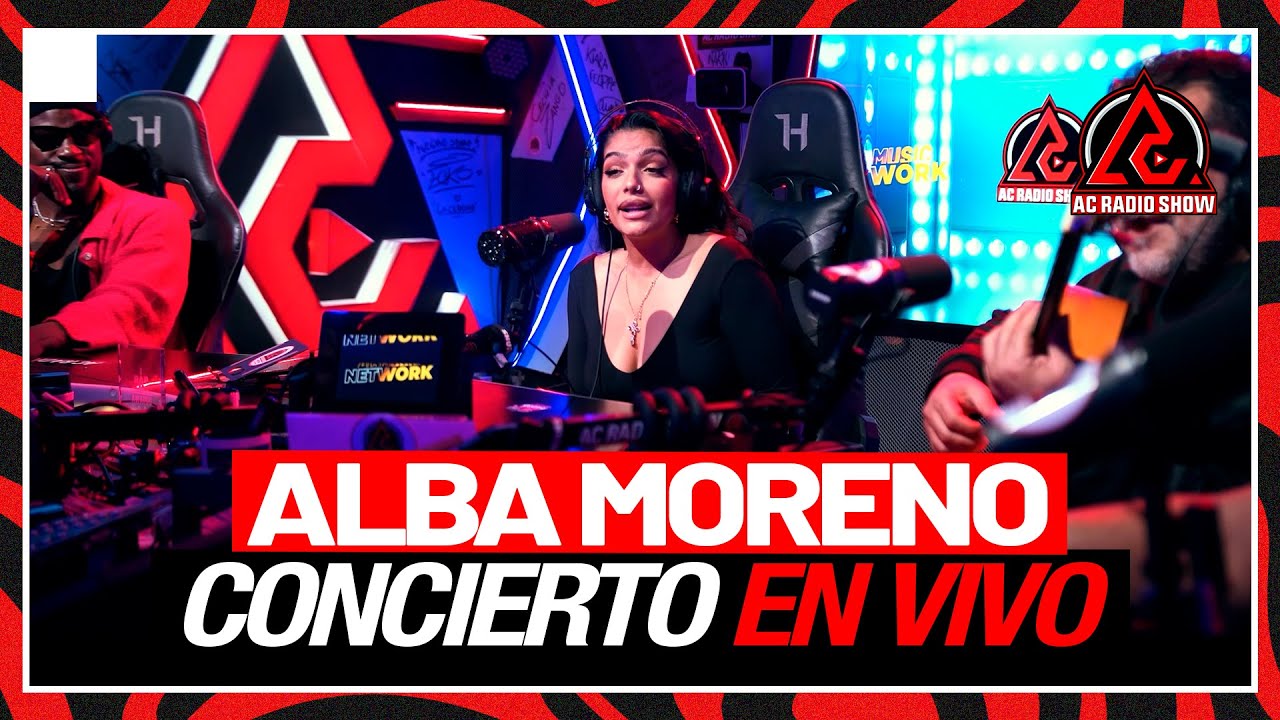 ALBA MORENO: Concierto En Vivo en AC RADIO SHOW
