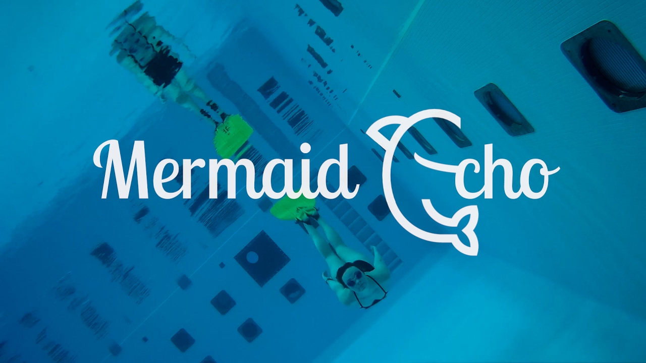 A Professional Mermaid's Underwater Training Session with Finis Monofin | Mermaid Echo