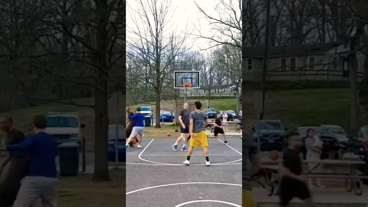 skyhook or reverse layup?🔥🏀 #4v4 #bball #clips